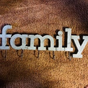 Family Coat Rack Hanger Upper